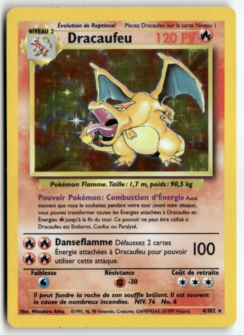 1999 Set de Base - Dracaufeu Holo