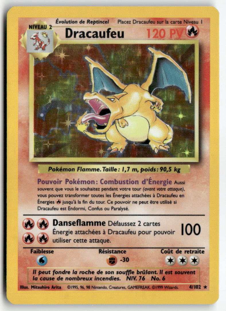 1999 Set de Base - Dracaufeu Holo - Image 3