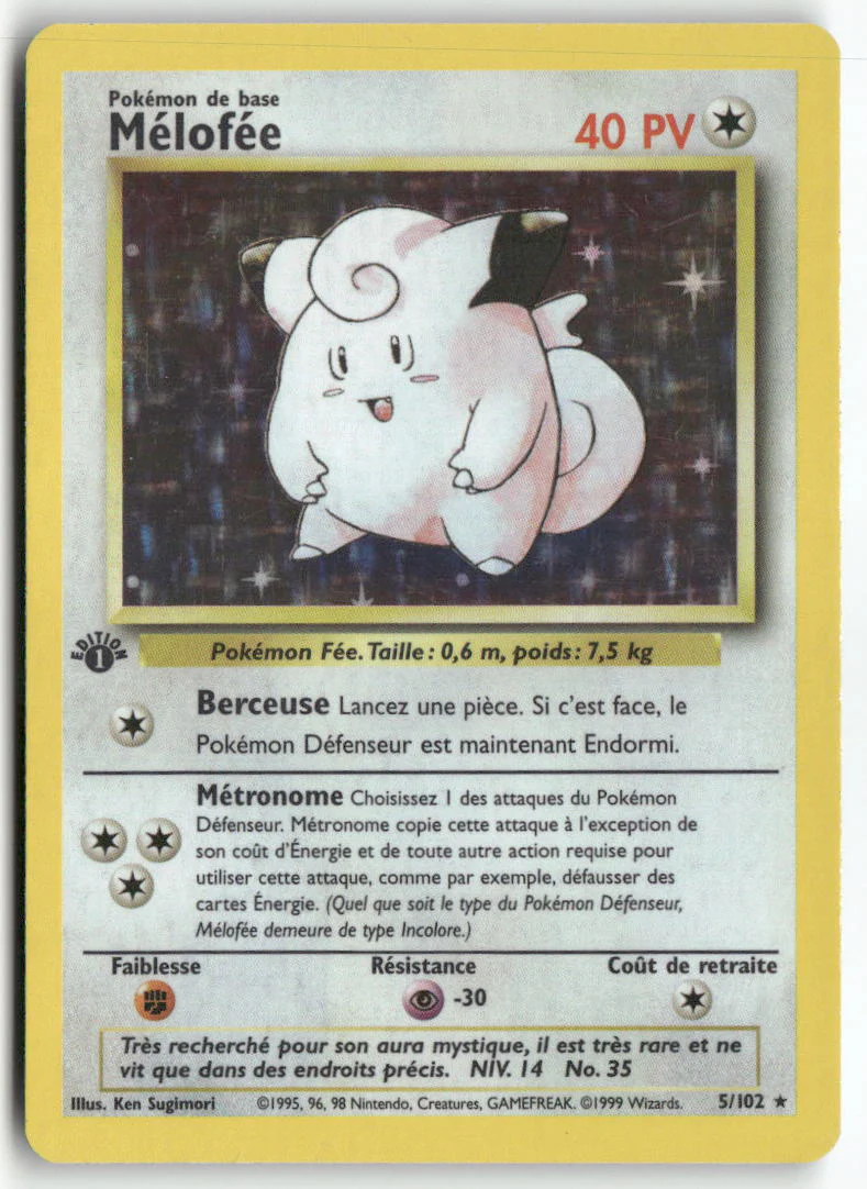 1999 Set de Base Ed.1 - Mélofée Holo