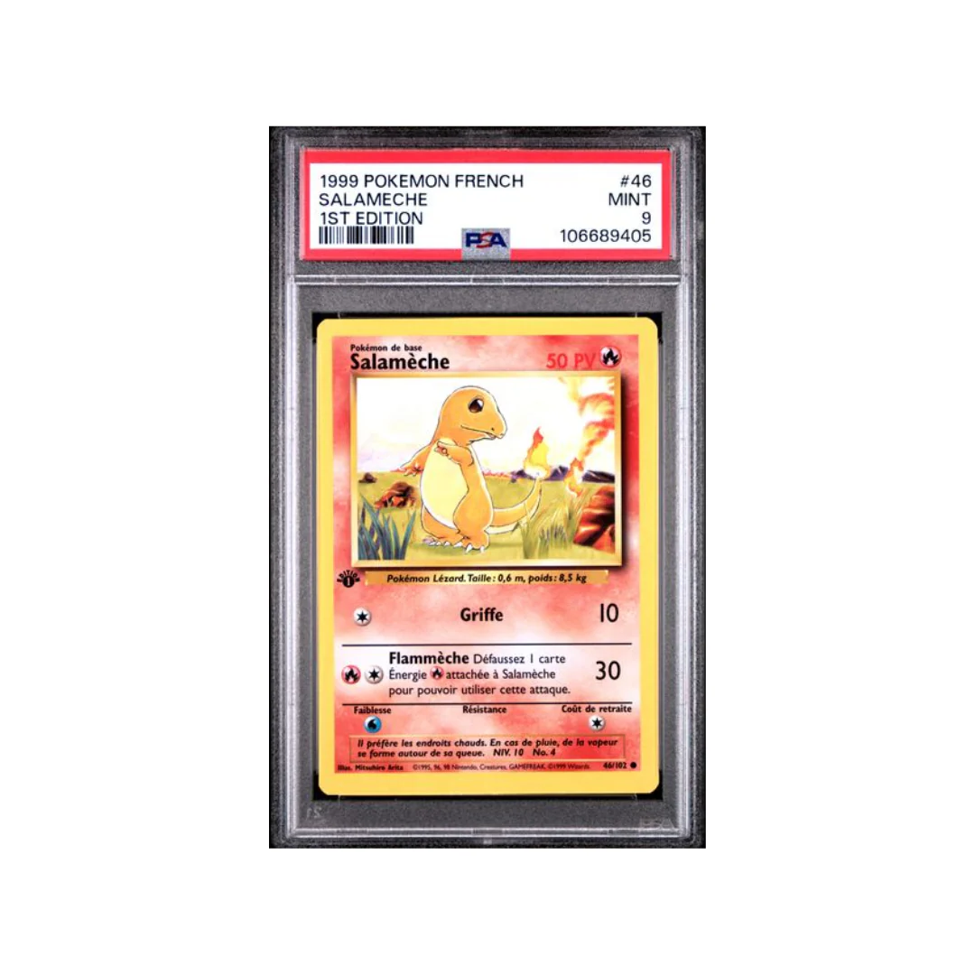 1999 Set de Base Ed.1 - Salamèche - PSA 9