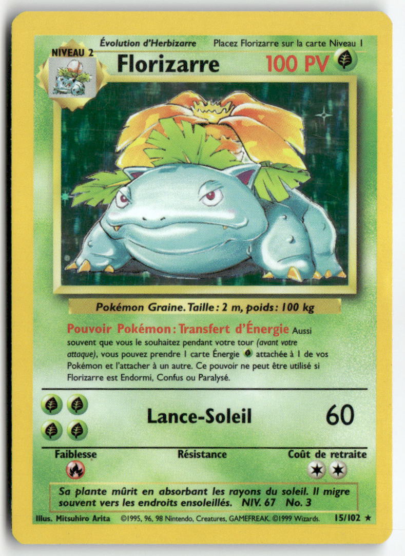 1999 Set de Base - Florizarre Holo - Image 3