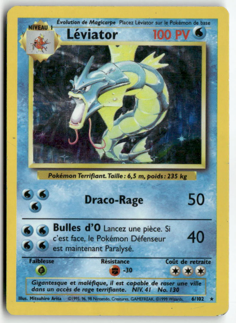 1999 Set de Base - Léviator Holo - Image 3
