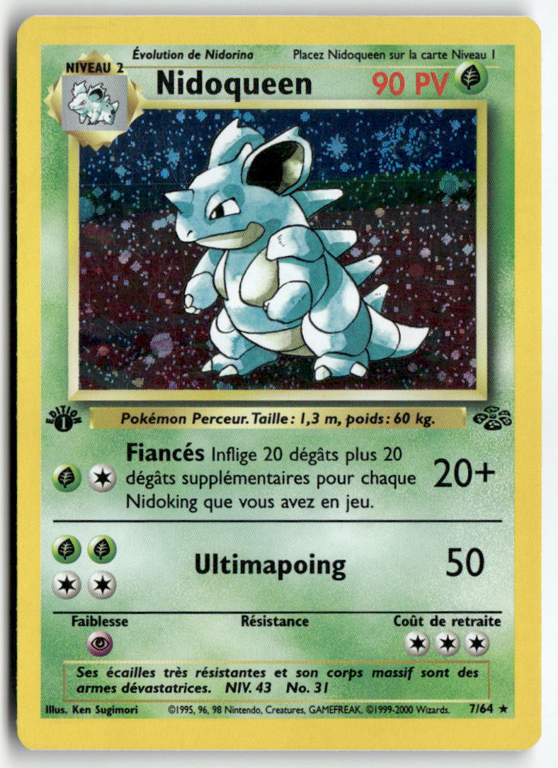 2000 Jungle Ed. 1 - Nidoqueen Holo