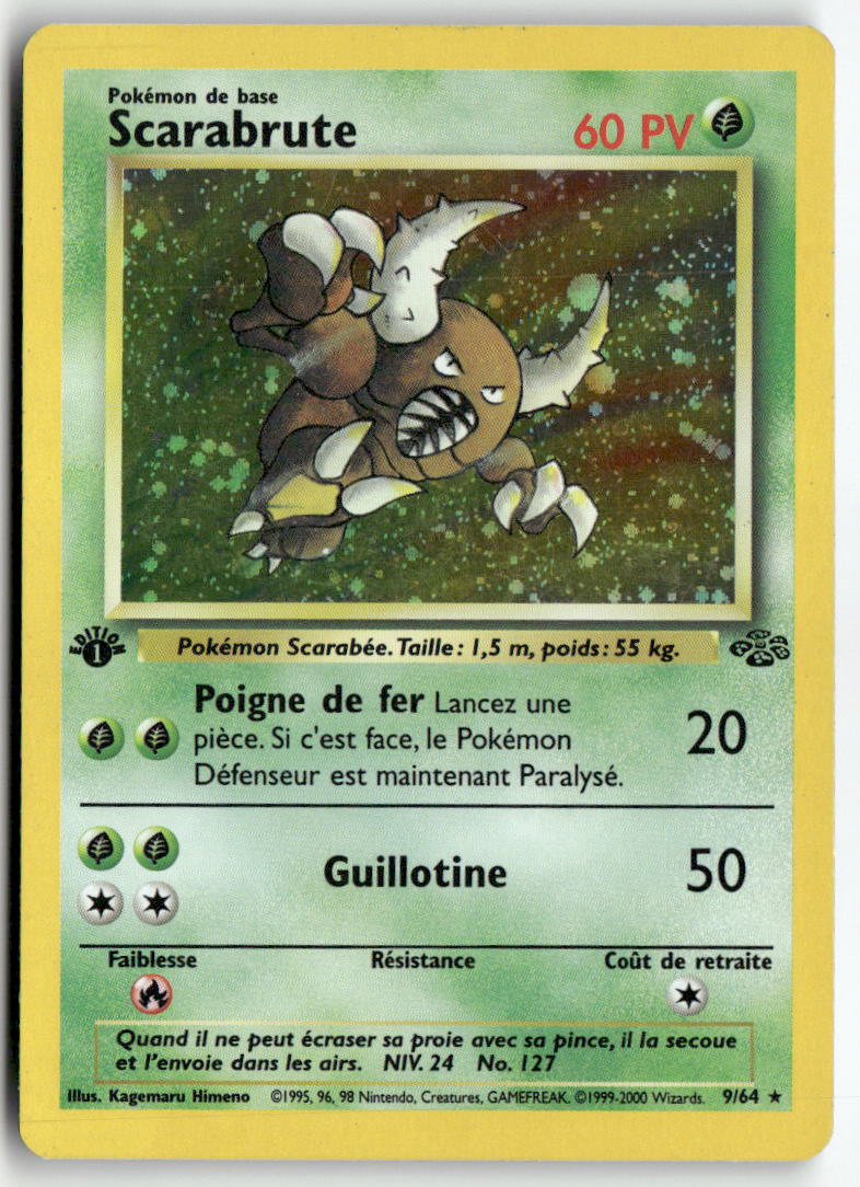 2000 Jungle Ed.1 - Scarabrute Holo