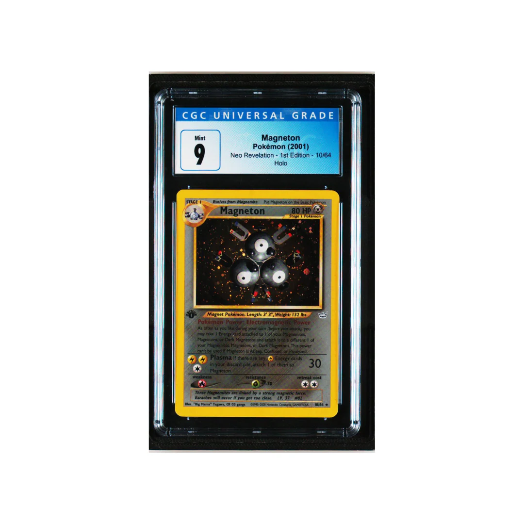 2001 Neo Revelation - Magneton 1st Edition - CGC 9