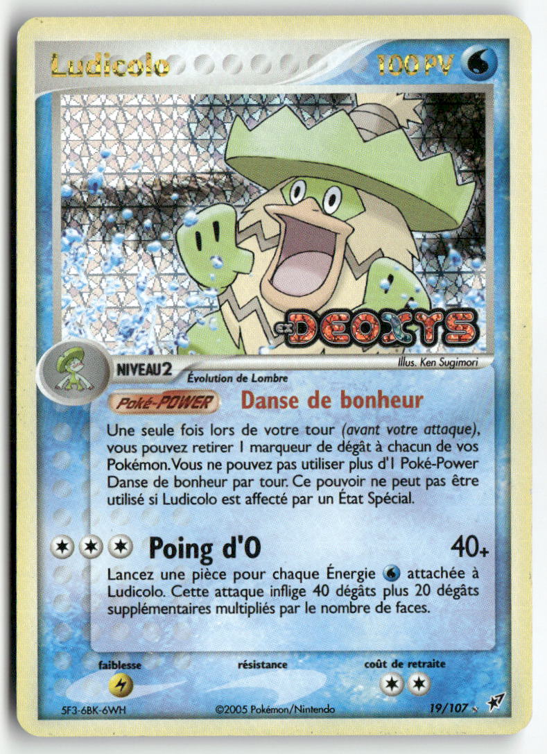 2005 Deoxys - Ludicolo Rev. Foil