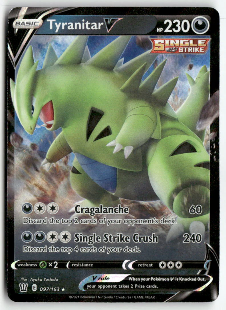 2021 Battle Styles - Tyranitar V