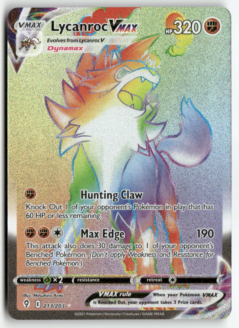 2021 Evolving Skies - Lycanroc VMAX