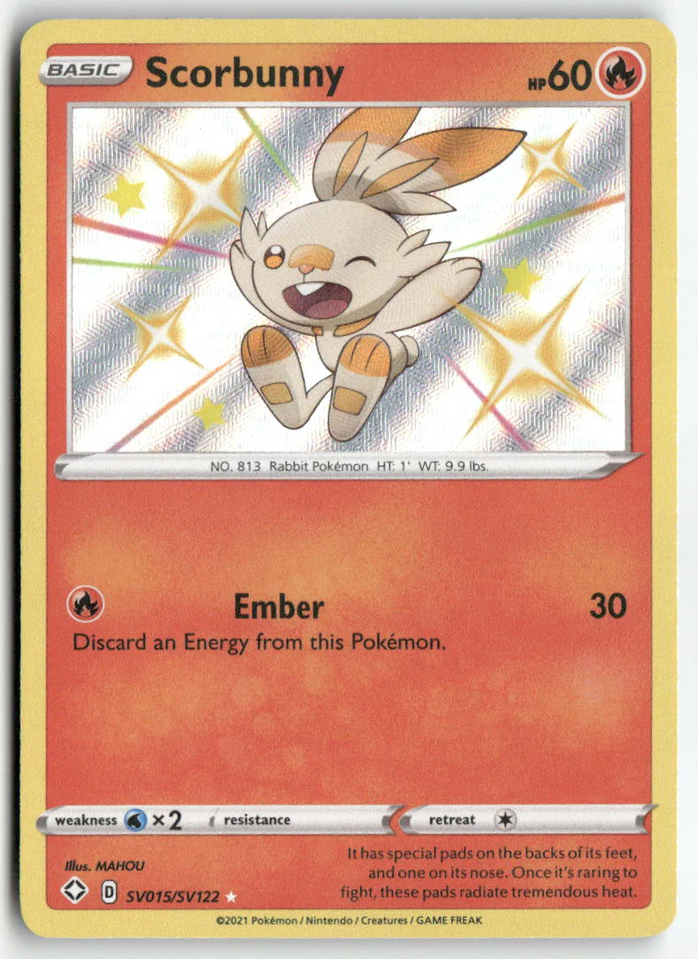 2021 Shining Fates - Scorbunny