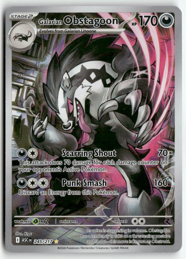 2026 Ascended Heroes - Galarian Obstagoon